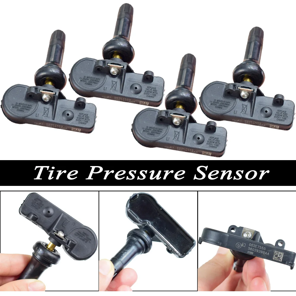 4Pcs 56029398AA 56029398AB For Chrysler Jeep Fiat Dodge Tire Pressure