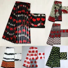 Горячая Распродажа Gahna стильная атласная шелковая ткань с лентой из органзы в африканском стиле! J70825