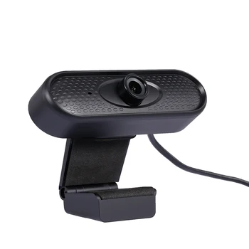 

HD 720P 1080P Web Camera Manual Focus USB Webcam Computer Camera Built-in Microphone Drive-free Camera for PC Laptop Black