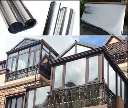 1 Pieces Home Window Glass Balcony Shading Thermal Insulation Sunscreen Film Home Garden Supplies