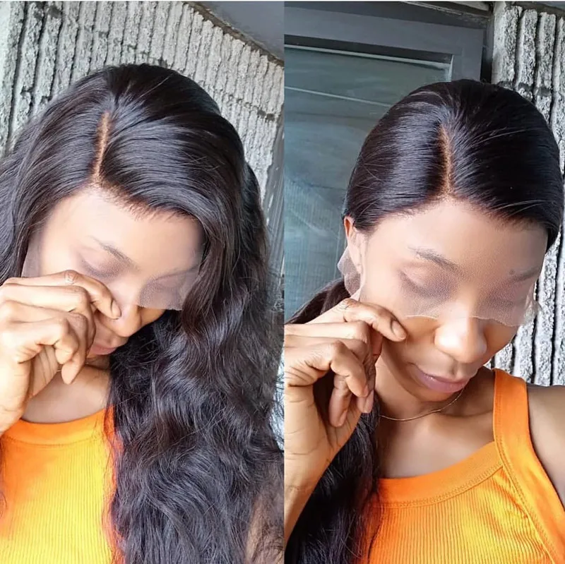 transparent lace wig for black women