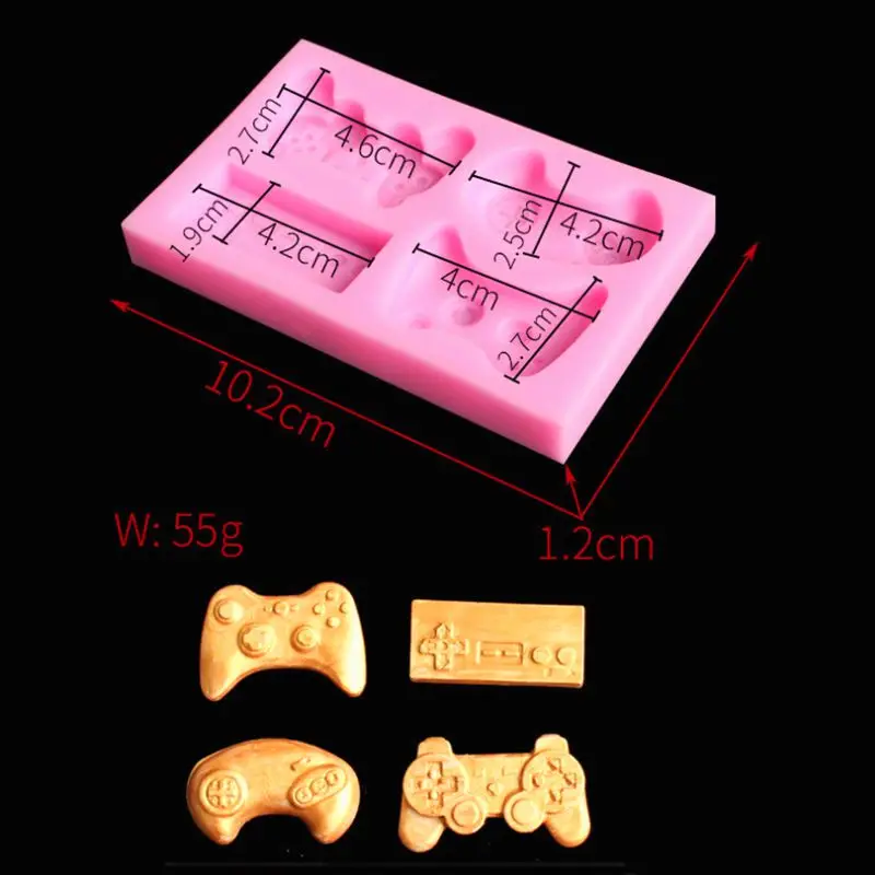 Moule A Sucre En Silicone Pour Garcon Controleur De Jeu En Forme De Fondant Decoration De Gateau Cuisson De Sucrier Cadeau Aliexpress
