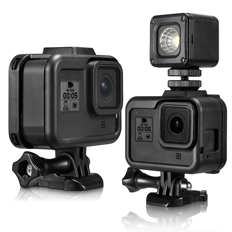 Suptig аксессуары для Gopro Hero 8 стандартная защитная рамка Корпус чехол крепление Крышка для GoPro Hero8 черный чехол для камеры