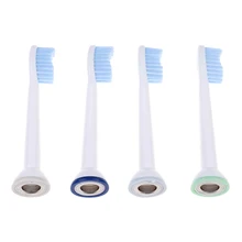 Новинка 4 шт сменная щетка для глубокой чистки высококачественные головки пищевого класса PP здоровая W-образная головка щетки HX6054