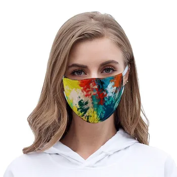 

Adult Fashion Cloth Face Shield Windproof Reusable Face Shield Mouth Mask Washable Face Mask Breathable mondmaskers Mascarilla