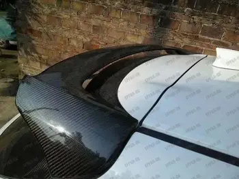 

Carbon Fiber Double Layer Roof Spoiler for 2014-2017 Mazda Axela Hatchback