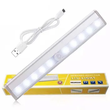 

Baseus Sunshine Series Human Body Induction Wardrobe Light Smart Night Light White Warm White Fast Sense Charging Night Light