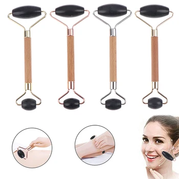 

Jade Facial Massage Roller Guasha Board Face Massager Slimming Neck Waist Shoulder Guasha Health Care Relaxation Facial Massage