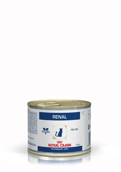 ROYAL CANIN Renal Feline при почечной недостаточ. Цыпленок 195г*12шт