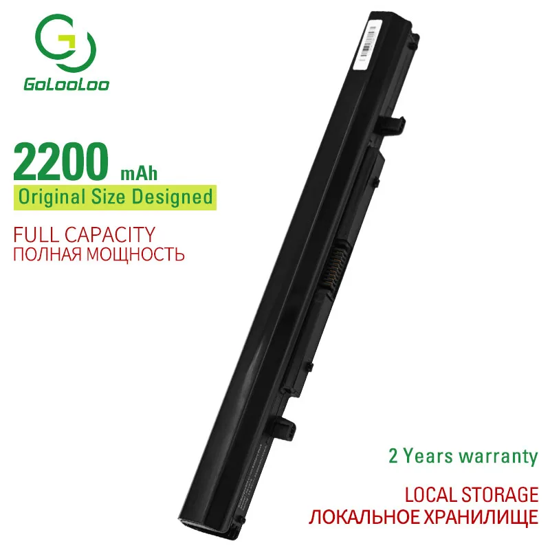 Gololoo 4 ячейки Аккумулятор для ноутбука Toshiba Satellite L950 L950D L955 L955D S950 S950D S955 S955D U845 U900 U940 |