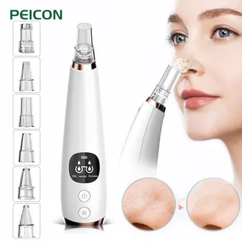 

Pore Cleaner Acne Black head Remover Electric USB Vacuum Suction Pimple Removal Skin Care Facial Beauty Clean Skin Tool