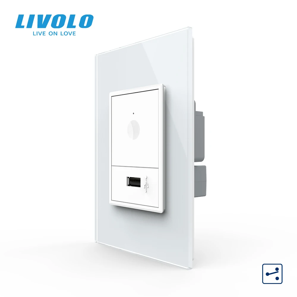 Livolo A8 стандарт США AU 67 5 мм настенный сенсорный выключатель 2Way дистанционное