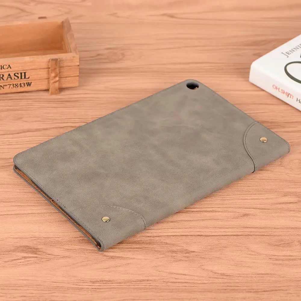 Чехол для планшета для samsung Galaxy Tab A T510 T515 SM-T510 SM-T515 10," Восстанавливающий древний кожаный флип-чехол с подставкой смарт+ ручка