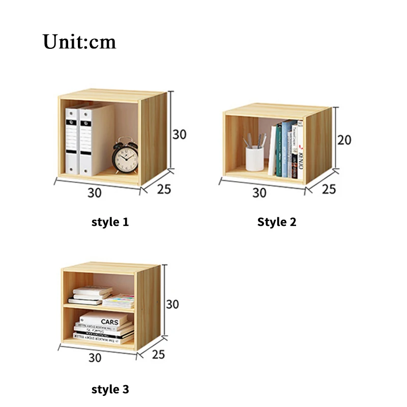 Деревянный куб Книжный шкаф Creative Сочетание Lockers Multi Lattice Шкафы Кубы Организатор
