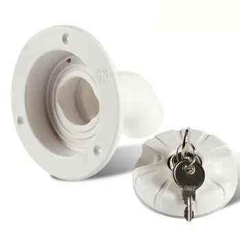 

RV Part Drainage Tank Cover Gravity Filler Water Lock Entry Hatch Filler Cover Caravan RV Freshwater Camping Trailer Accessories