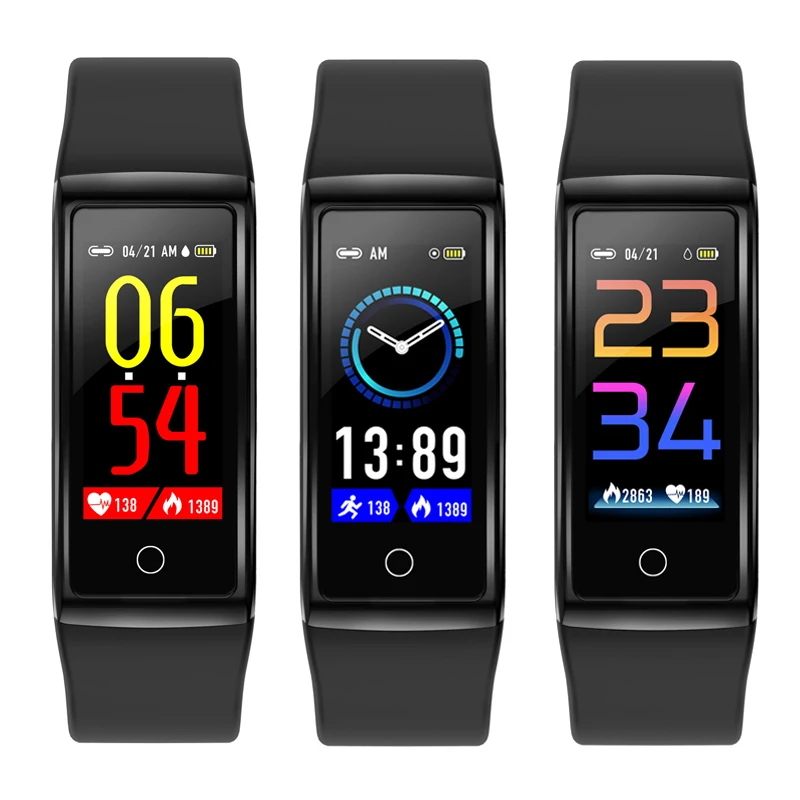 

H3 Smart Band Fitness Bracelet Heart Rate Monitor Blood Pressure Measurement Sports Step Tracker Wristband for Xiaomi Hauwei IOS