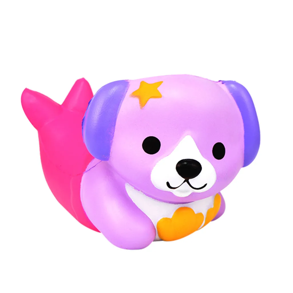 

Fun Dog Squish Very Slow Rising Squishies Toy Squishes Stress Releasing for Kids cute dog funny toy Gift L108