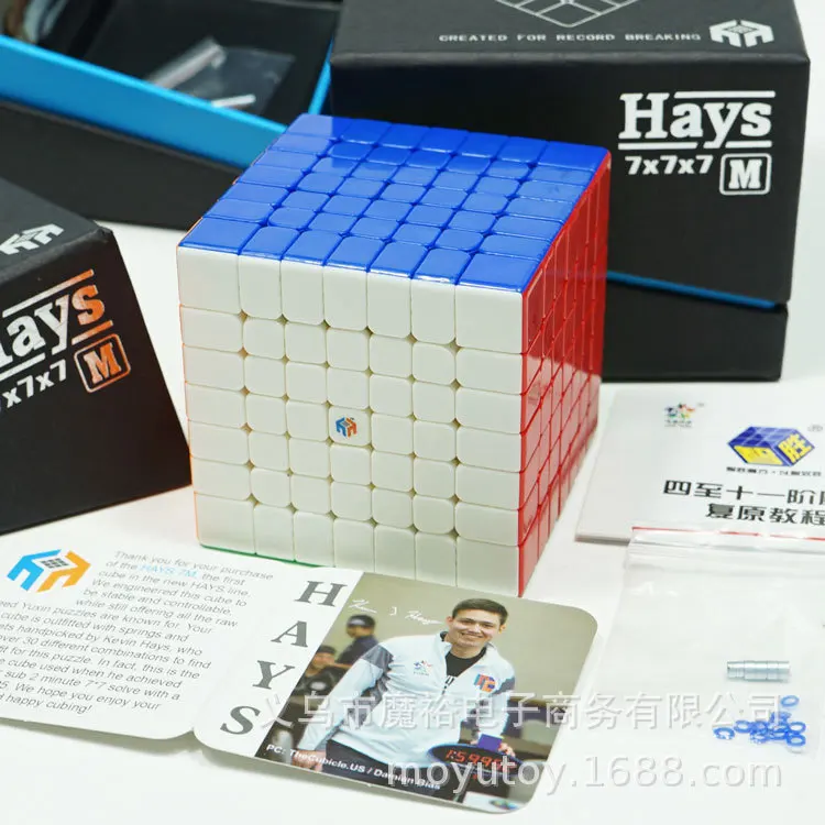 

Yuxin Hays7 Order Haysm7 Order Magic Cube Kevin Hayes Seven Order Magnetic Profession Racing Educational Toy