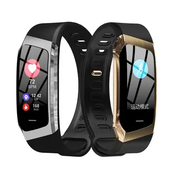 

E18 Smart Bracelet Color Screen Heart Rate Blood Pressure Monitor Waterproof Anti-lost Call Reminder Smart Watch Bracelet