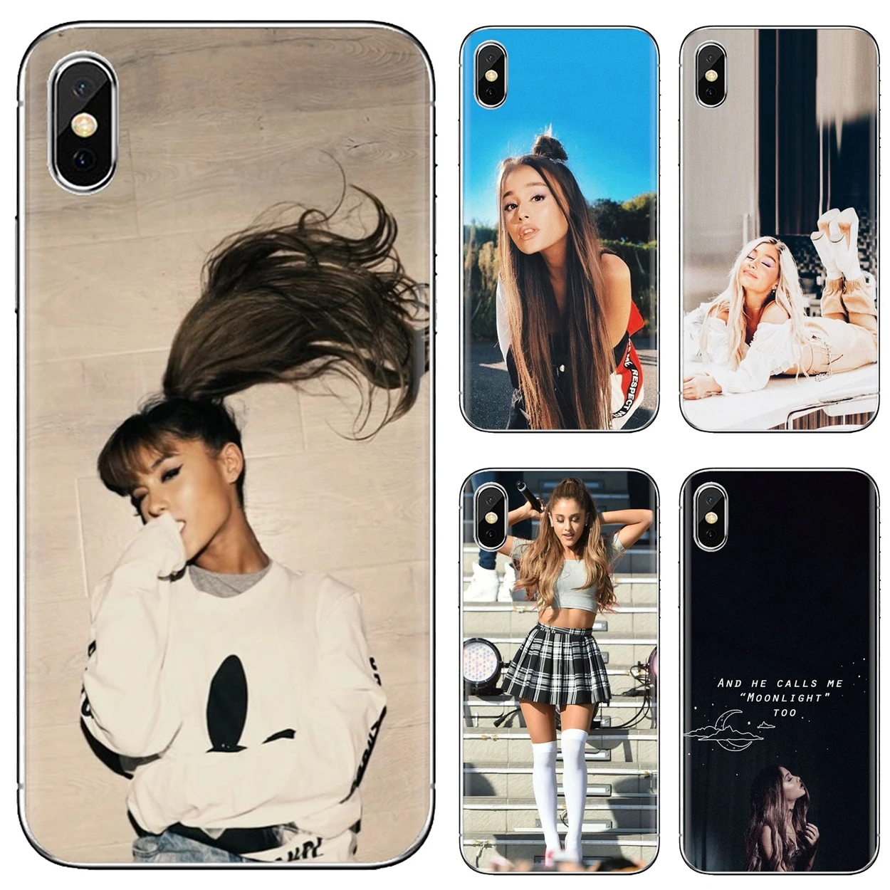 Ariana Grande милый силиконовый чехол для телефона Huawei Y6 Y5 2019 Xiaomi Redmi Note 4 5 6 7 8 Pro Mi A1 A2 A3 6X