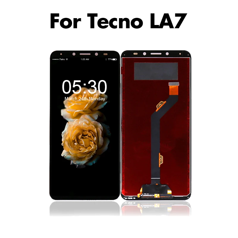 

for Tecno Pouvoir 2 LA7 LCD Display Screen+Touch Panel Digitizer for Tecno LA7 Screen for Phone Black Free Shipping