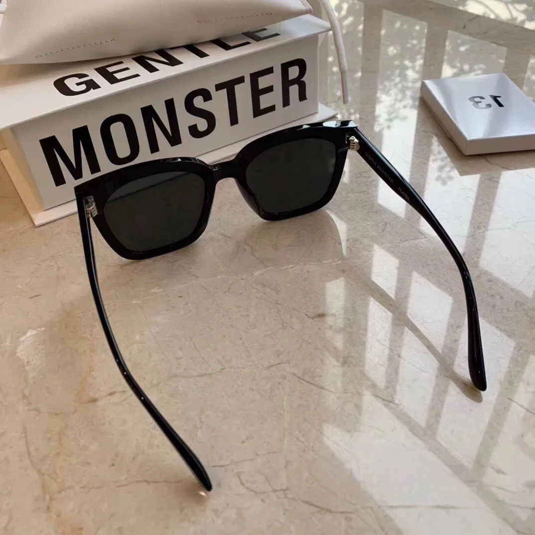 sunglasses for women Gentle Monster Sunglasses Women Square Frame Sun glasses Solo Korea Brand Design GENTLE Sunglasses Women Men With Oringnal Case ladies sunglasses