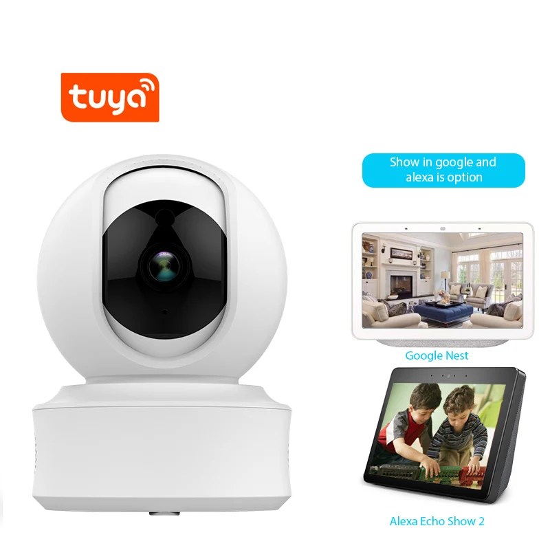 

Smart Wifi Camera Wireless IP Camera Home Security 1080P 2MP Two Way Audio Motion Detector Night Vision Tuya Smart Life