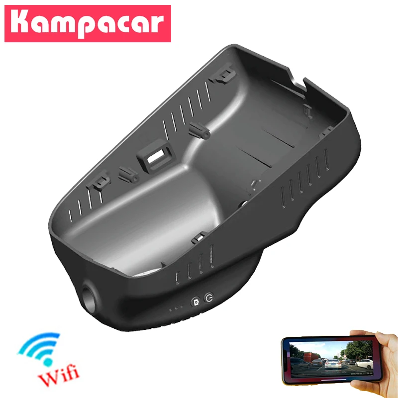 Автомобильный видеорегистратор Kampacar с Wi Fi для Trumpchi GAC Toyota IA5 Aion S 2018 до 2020 HD 1080P