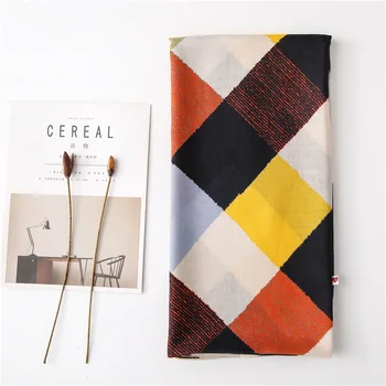 

2020 Fashion long yellow plaid tassels Viscose Shawl Scarf Women High Quality Print Pashmina Stole Bufandas Muslim Hijab