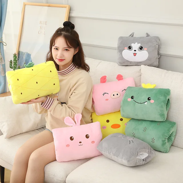 Gyerek Rajzfilm Aranyos Dinoszaurusz Kézmelegítő Párna Melegítse Fel A Téli Meleg Plüss Játék Diák Nappárnát