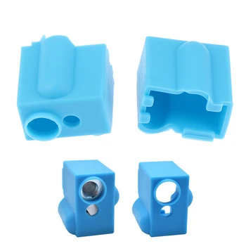 

1Pc Blue 3D Printer Parts Silicone Sock For Heated Block Warm Keeping Cover