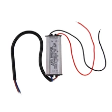 Transformador electrónico de aluminio LED de 50W AC/DC 36V controlador de fuente de alimentación de bajo voltaje fuente impermeable de plata(China)