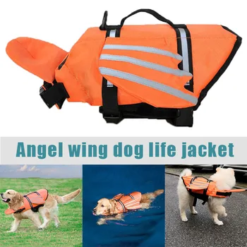 

Dog Life Jackets Unique Wing Design Pet Flotation Life Vest with Handle for Small Middle Large Size Dogs TN88