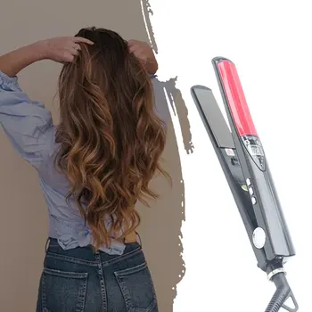 

Straightening Irons Fast Warm-up Thermal Performance Professional Tourmaline Ceramic Heating Plate Hair Straightener