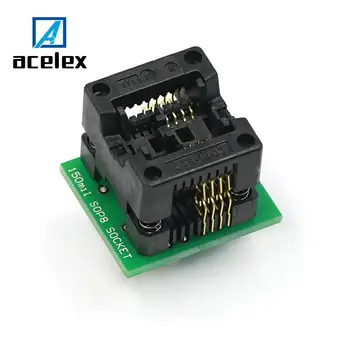 

SOIC8 SOP8 to DIP8 EZ Programmer Adapter Socket Converter Module 150mil 200mil
