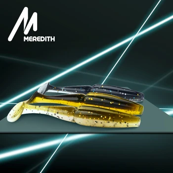MEREDITH Pazzo Shiner 7 centimetri 9 centimetri 11 centimetri 13 centimetri Esche Da Pesca Morbido Esche Jigging Lure Richiamo Morbido Grande Wobbler isca Artificiale Trota Pike Bass