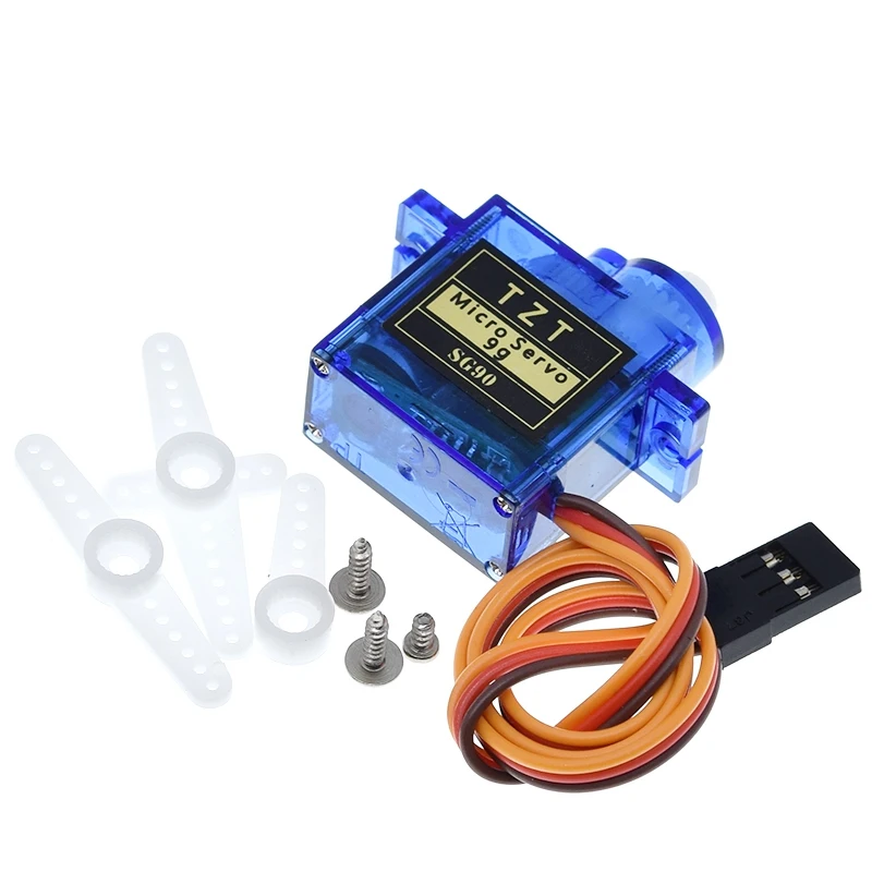 TZT 1/3 Stück Smart Electronics RC Mini Micro 9g 1,6KG Servo SG90 – Detail 6