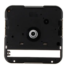 44704L Мини тихий кварцевый механизм настенных часов DIY руки черный механизм Инструменты для ремонта вала