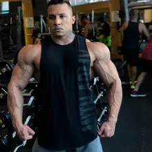 Мужской жилет для фитнеса с надписью Muscle Brother, свободный спортивный жилет без рукавов, футболка I-shaped Hurdle, мускулистая мужская тренировочная одежда