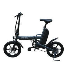 CMS-F16-Plus 16 дюймов городской складной электровелосипед небольшой складной электрический велосипед с kenda шин