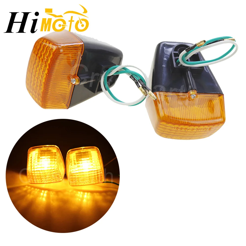 

1 Pair Motorcycle Front/Rear Halogen Turn Signals Indicator Light Lamp For Honda VFR400 NC30 CBR250 MC22 RVF400 NC35 CBR400 NC29