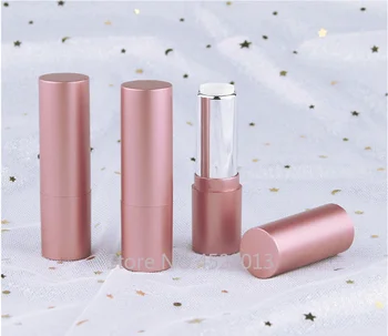 

10/30/50pcs 3.5g Matte Rose Gold Round Empty Lipstick Tube Lip Balm Container Shell Packaging Cosmetics Refillable Container