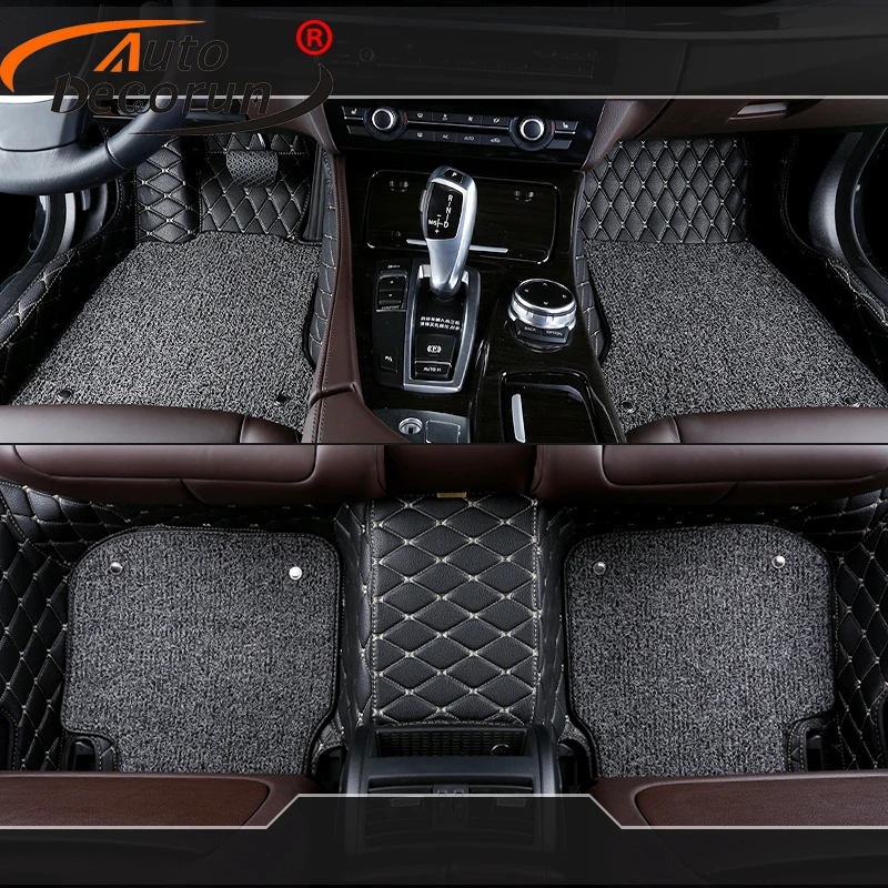 AutoDecorun пользовательские автомобильные коврики для Renault Koleos Fluence Megane Latitude Laguna Talisman