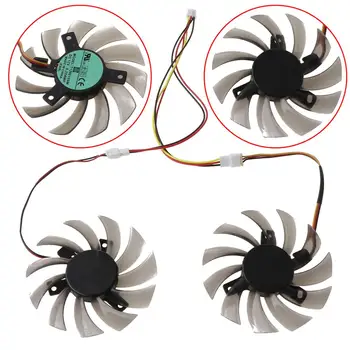 

T128010SM 75mm 3Pin Cooling Fan for GTX 460 465 560Ti Graphics Card Cooler Fan