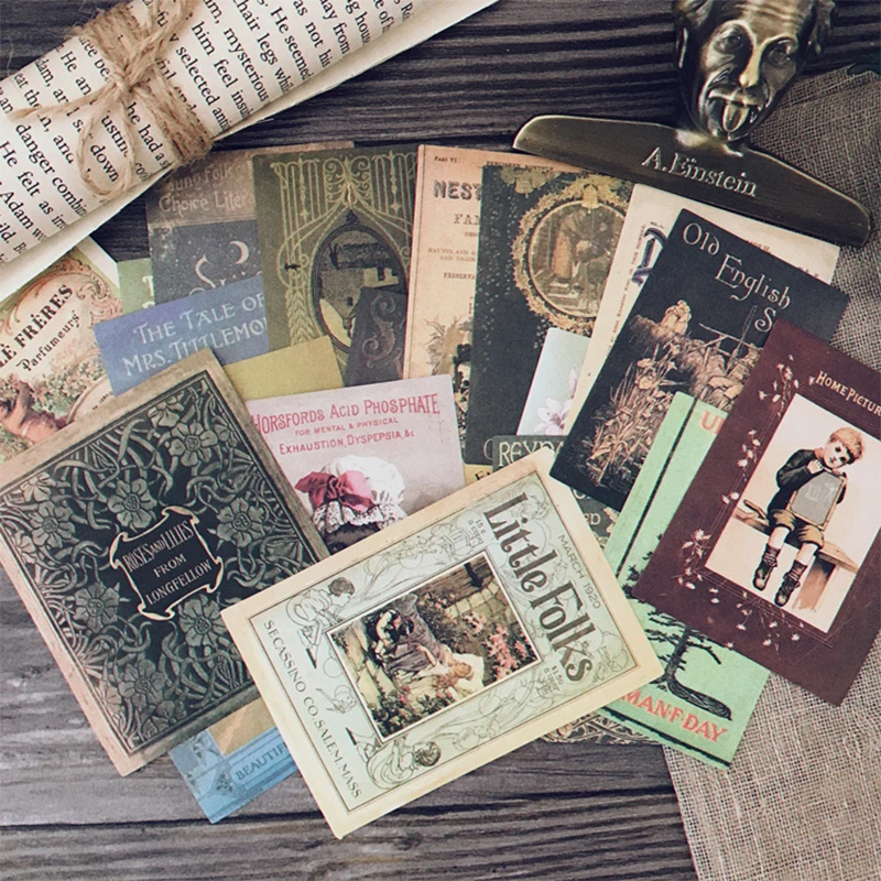 21шт./пакет винтажный дневник нежелательной жизни зарубежная книга Обложка