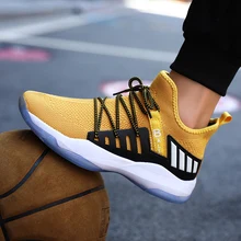 Баскетбольная обувь мужские кроссовки Осенняя коллекция спортивные кроссовки мужские удобные большой размер баскетбола Обувь Zapatillas De Baloncesto