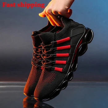 Comfortable Sports Men’s Red Shoes Men's Shoes Shoes