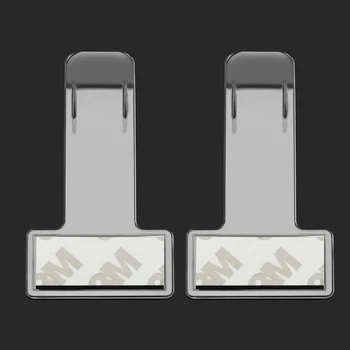 

2pcs Car Vehicle Parking Ticket Holder Clip Sticker for skoda alfa romeo ford focus mk2 skoda octavia mondeo mk3 opel astra h