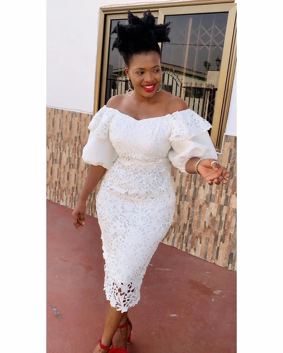 white lace dress styles 2018