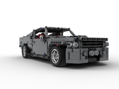 MOC Technic серия Mustang-GT500 технология строительные блоки кирпичи детская игрушка